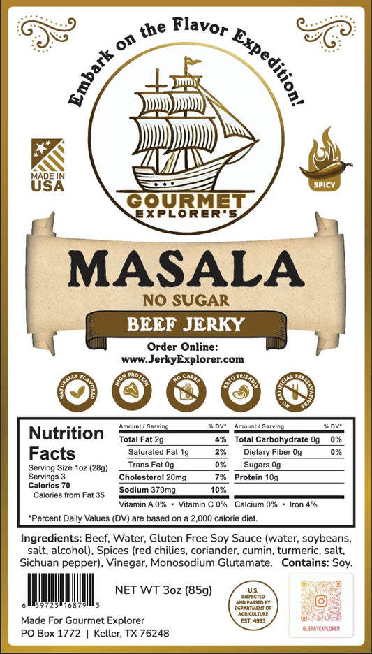 Beef Jerky Masala